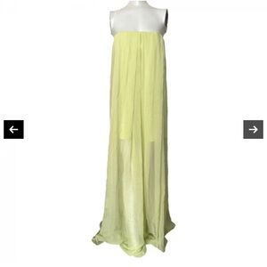 Cushnie Green Silk Jumpsuit